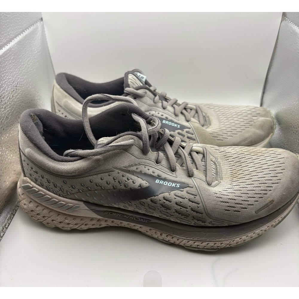 Brooks Adrenaline GTS 21 Womens Running Shoes Gray 1203291B061 Size 9 B - Picture 2 of 9